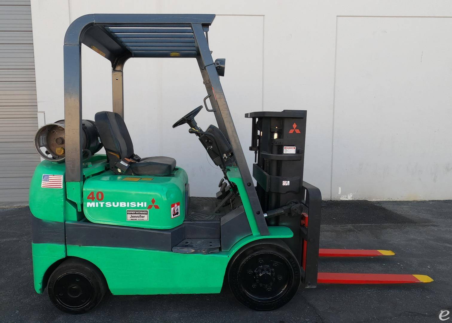2003 Mitsubishi FGC20K LP Gas Forkl...