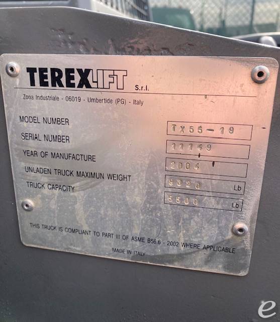 2004 Terex TX55