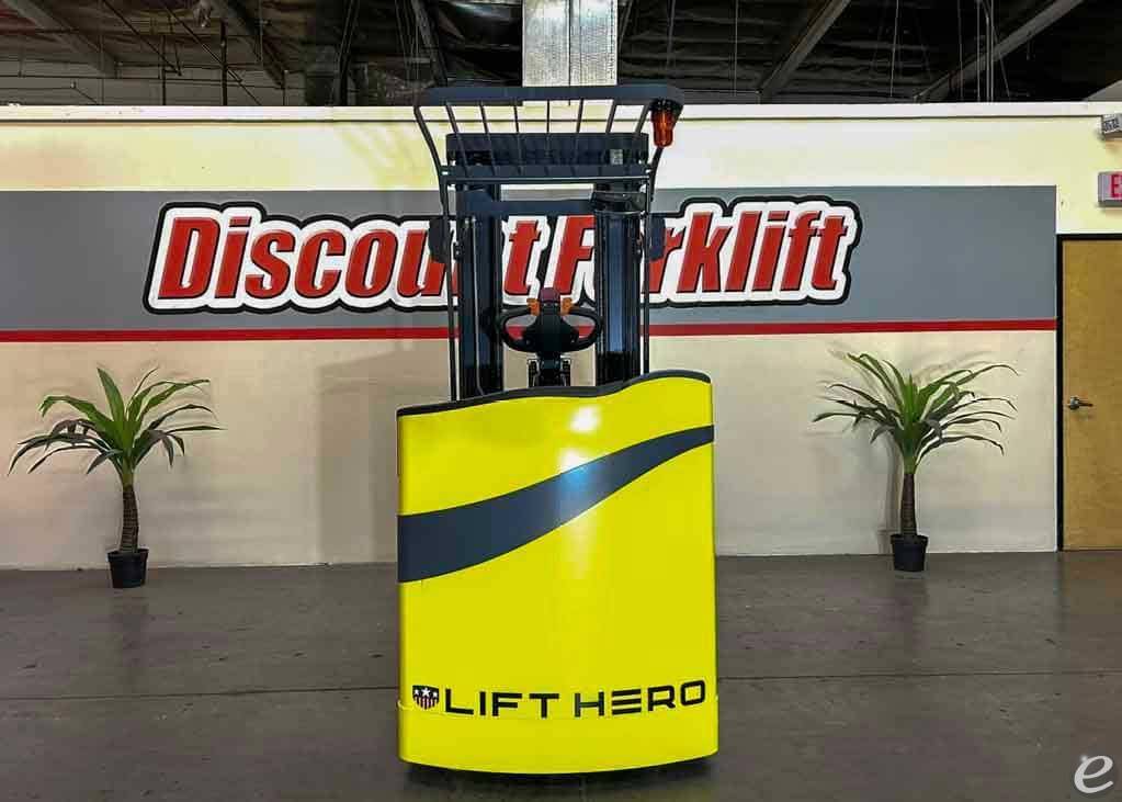 2024 Lift Hero LG15ESG Electric Walkie Counterbalanced Stacker Forklift - 123Forklift