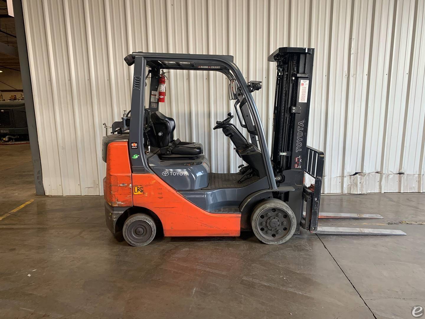2018 Toyota 8FGCU25 LP Gas Forklift...