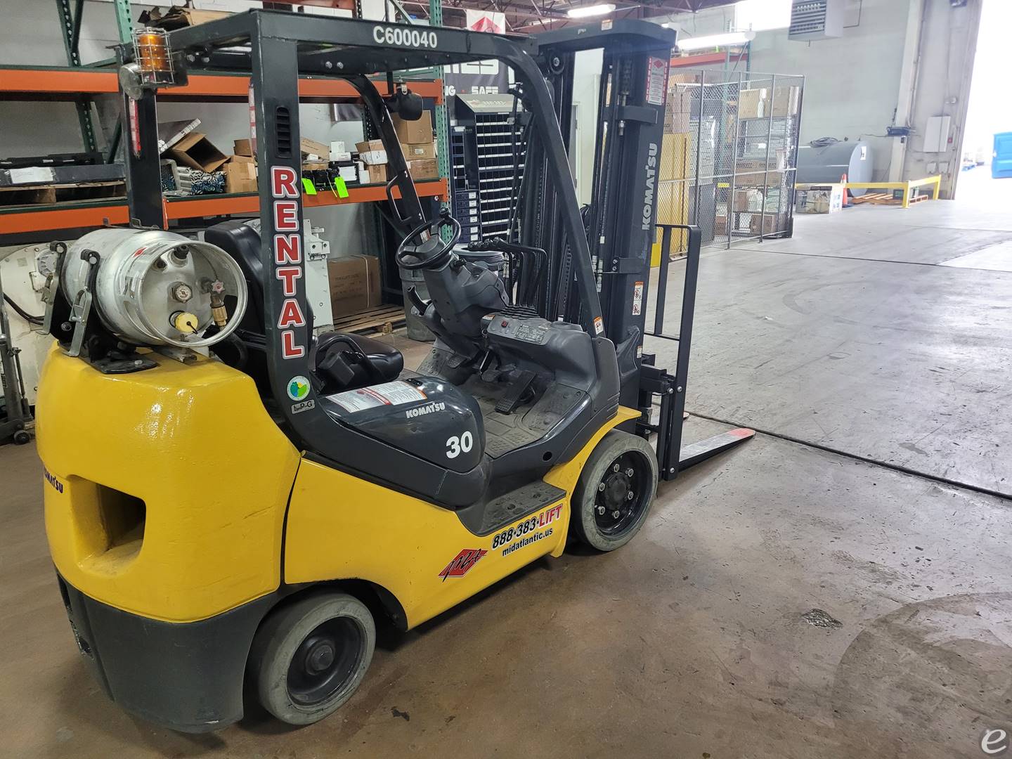 2018 Komatsu FG30SHT-16 LP Gas Forklift - 123Forklift