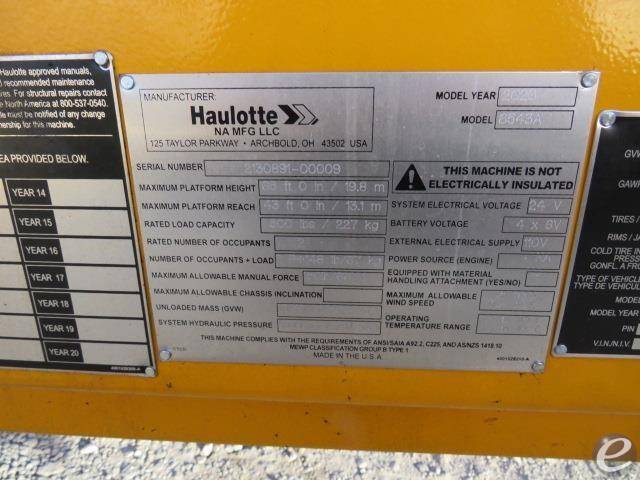 2023 Haulotte Group 6543A