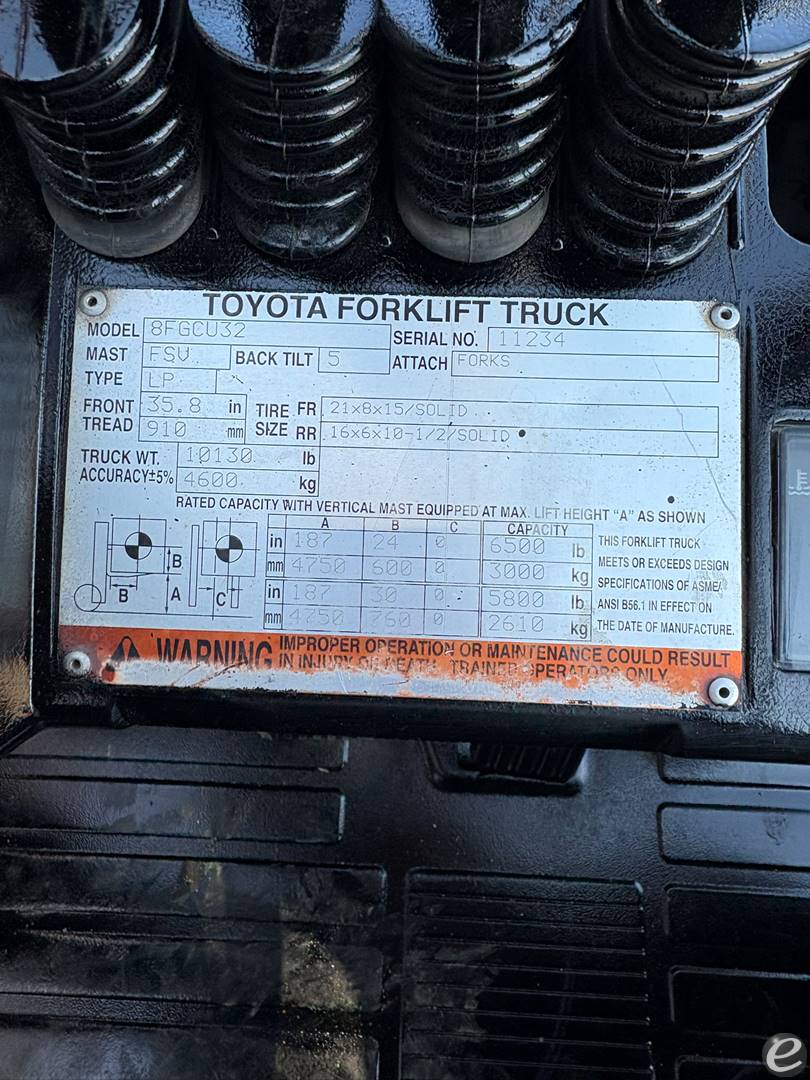 2010 Toyota 8FGCU32