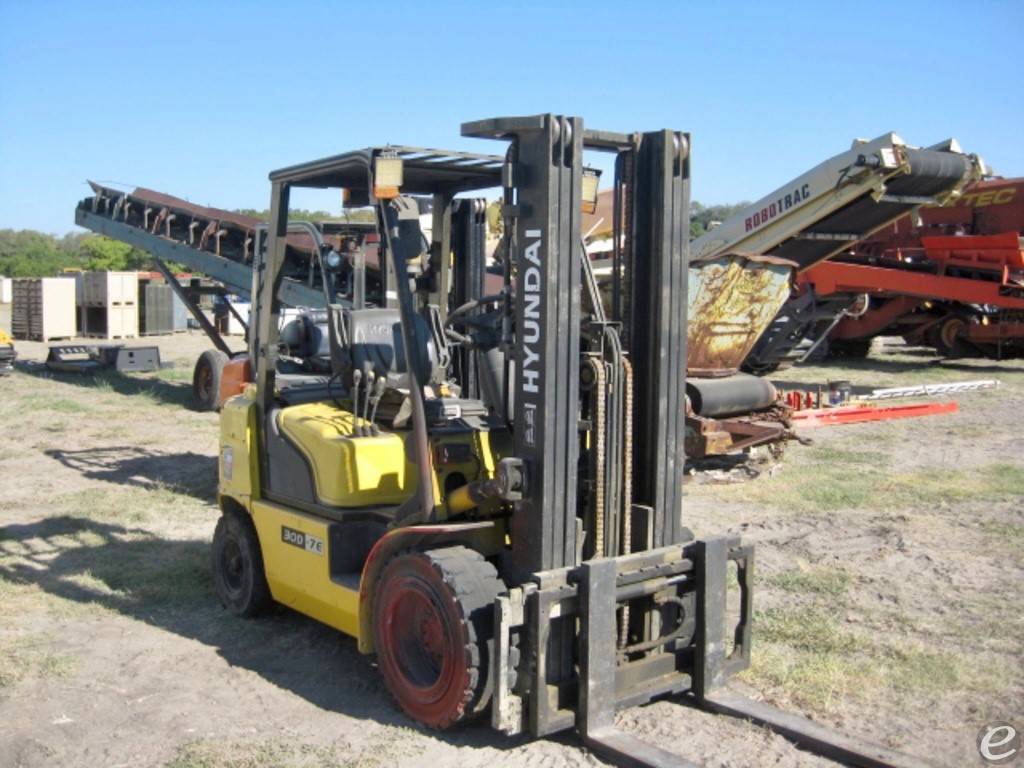 2012 Hyundai 30D-7E Diesel Forklift - 123Forklift