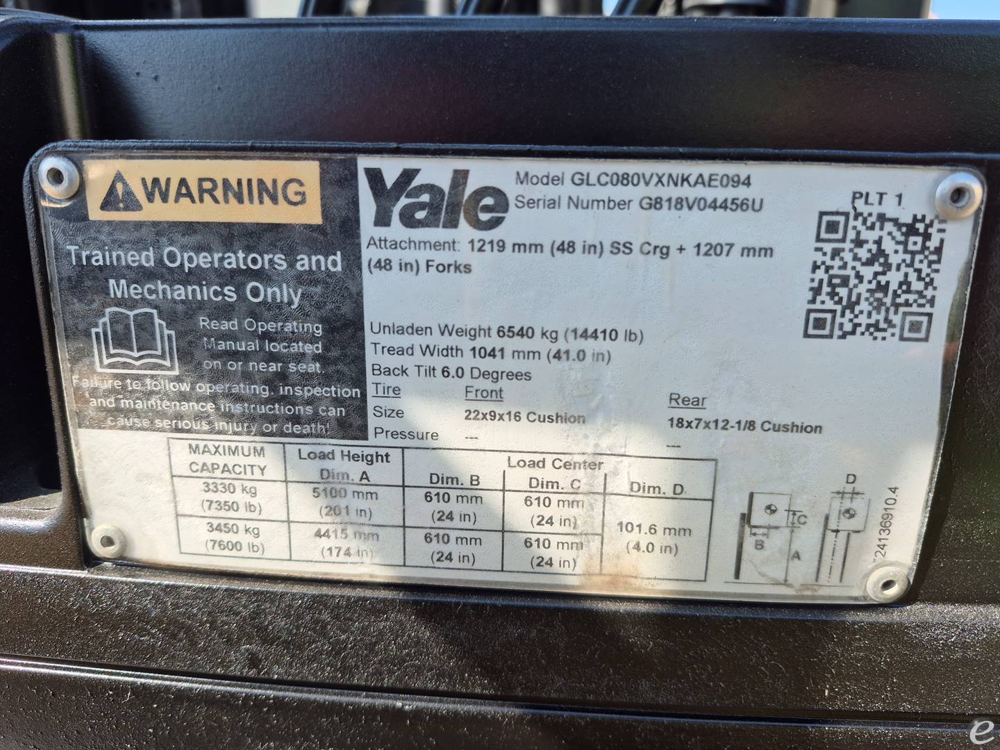 Yale GLC080VX