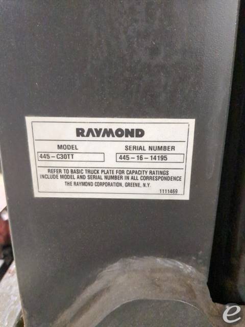 2016 Raymond 445-C30TT
