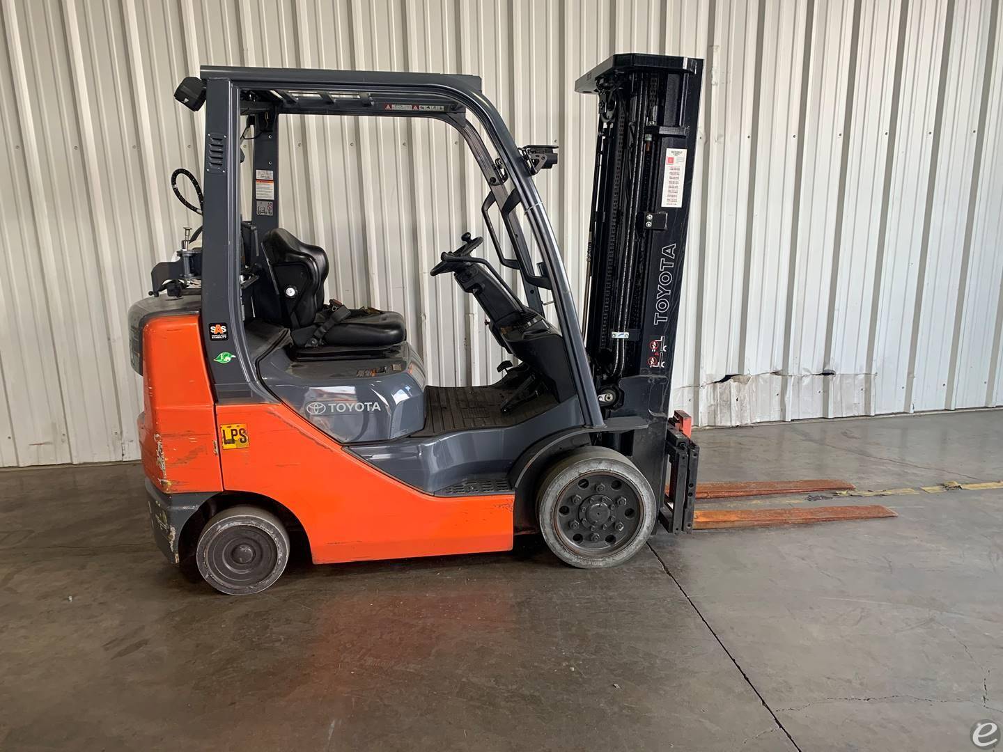 2018 Toyota 8FGCU25 LP Gas Forklift...