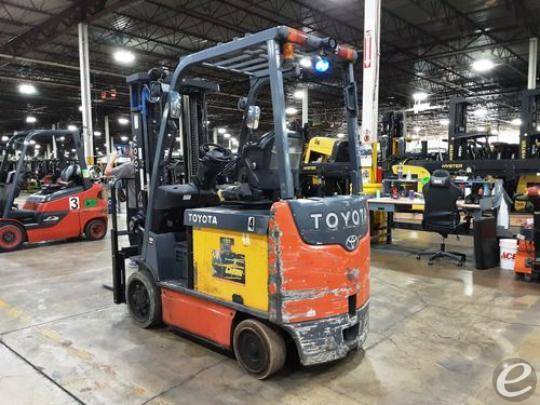 2016 Toyota 8FBCU30 Electric Forklift - 123Forklift