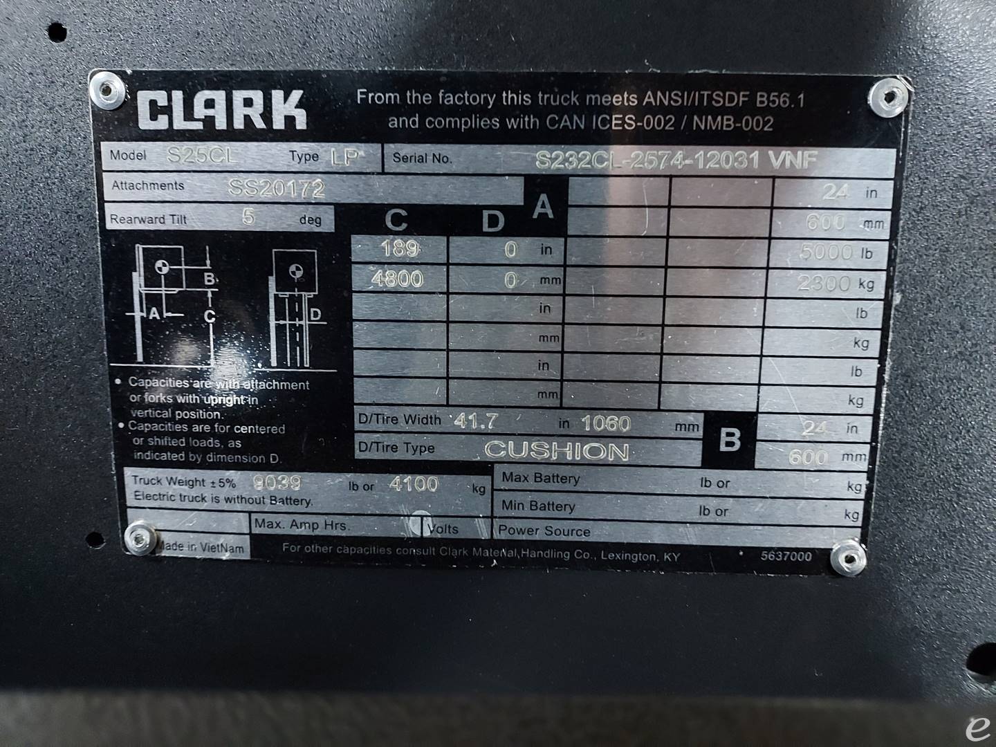 2024 Clark S25C