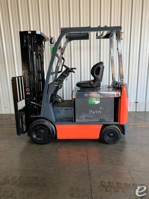 2017 Toyota 8FGU15 LP Gas Forklift