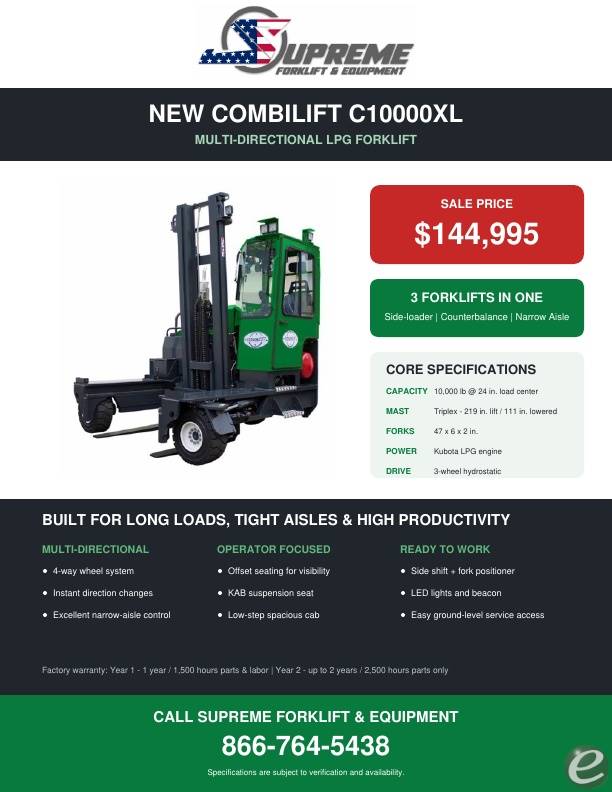 2026 Combilift C10000XL