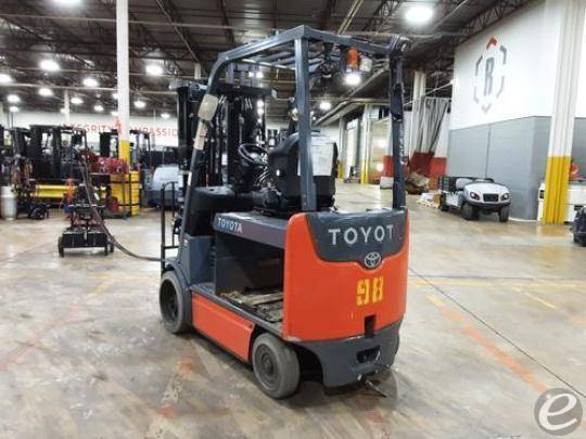 2017 Toyota 8FBCHU25 Electric Forklift - 123Forklift