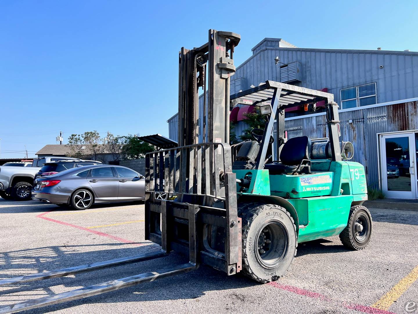 2001 Mitsubishi FG40K LP Gas Forkli...