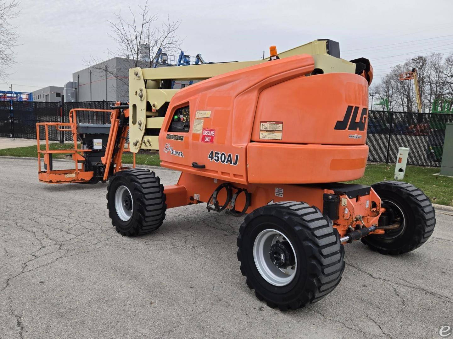 2015 JLG 450AJ Dual Fuel Boom Lift - 123Forklift