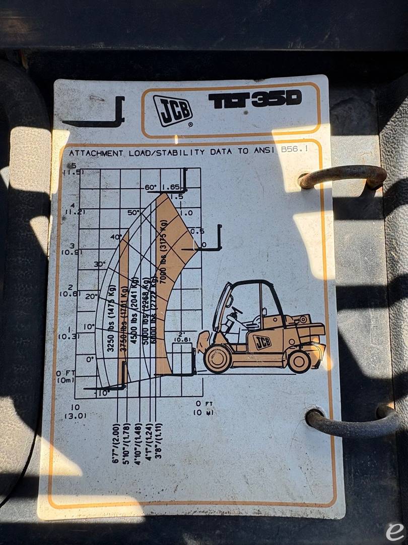 2019 JCB 35DTCR T4
