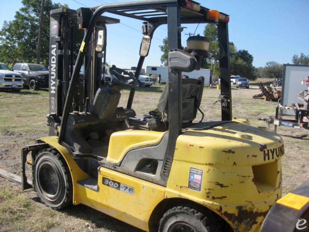 2012 Hyundai 30D-7E Diesel Forklift - 123Forklift