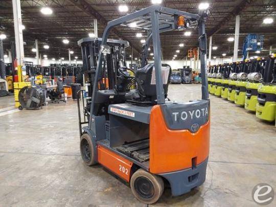 2017 Toyota 8FBCHU25 Electric Forklift - 123Forklift