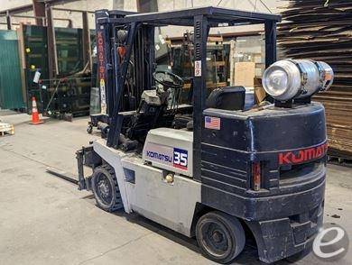 1998 Komatsu FG35ST-6 LP Gas Forklift - 123Forklift