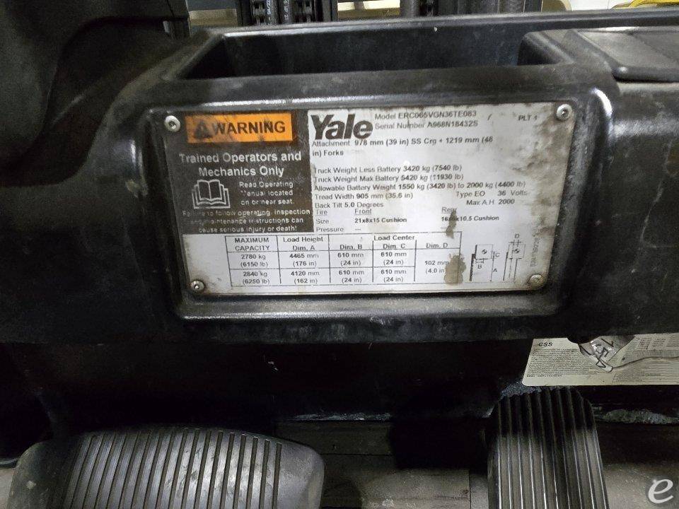 2018 Yale ERC065VG