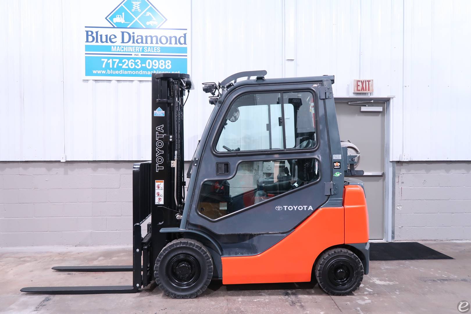 2014 Toyota 8FGU18 LP Gas Forklift - 123Forklift