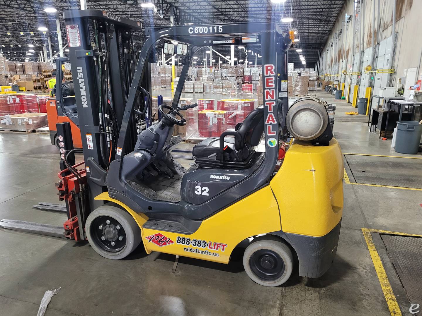 2022 Komatsu FG32SHT-16 LP Gas Forklift - 123Forklift