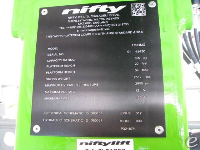 2024 NiftyLift TM34