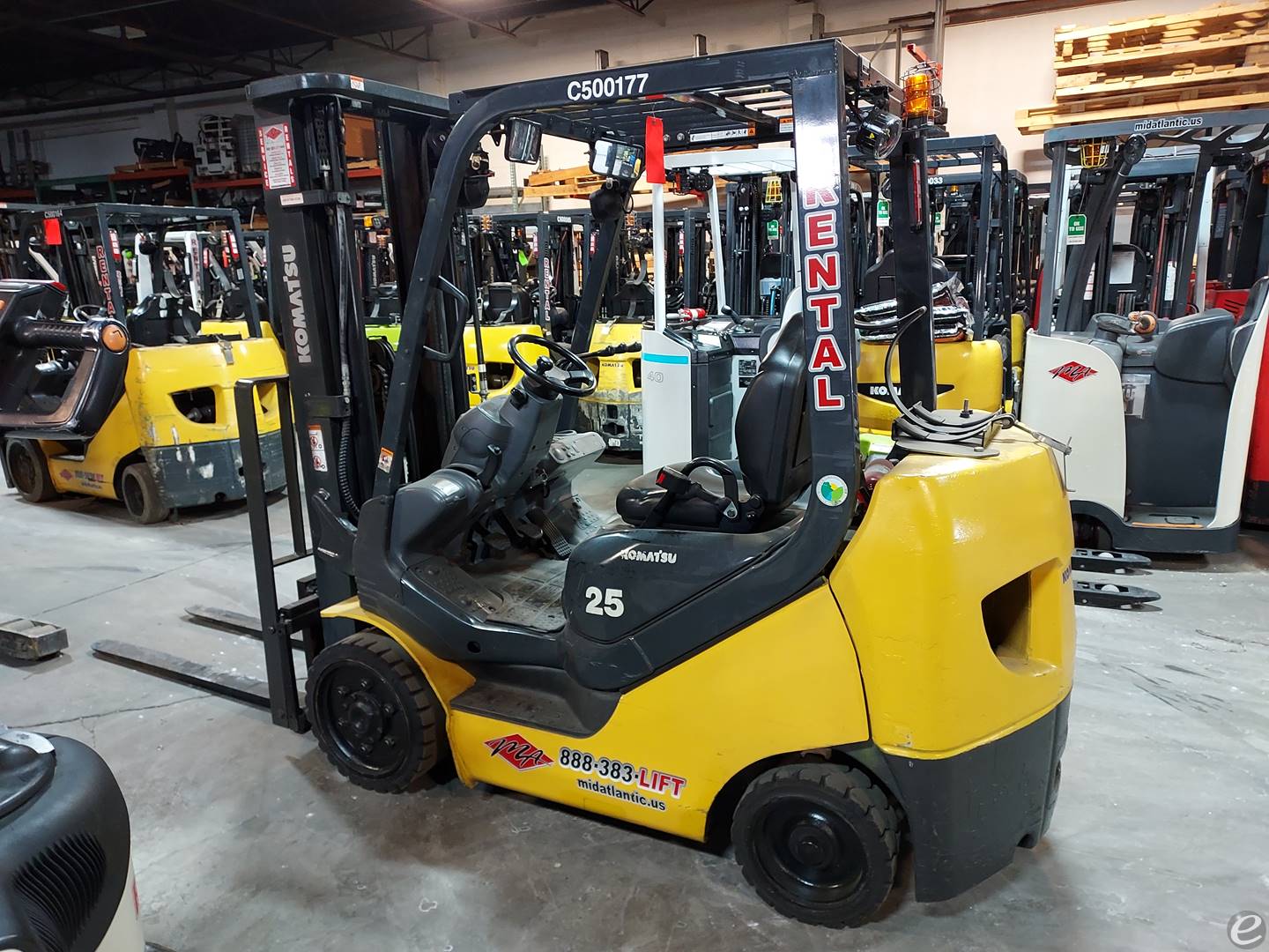 2016 Komatsu FG25ST-16 LP Gas Forkl...