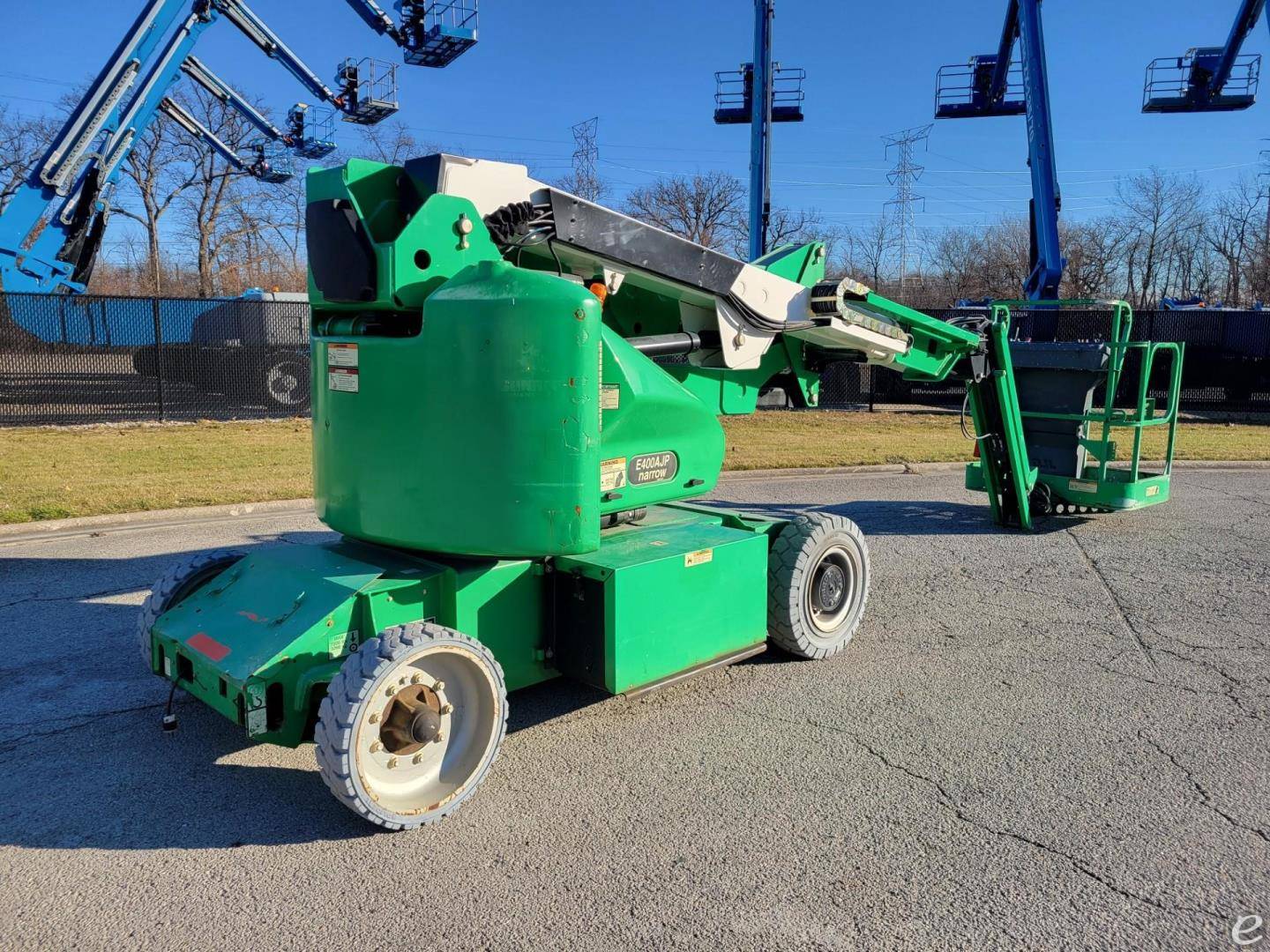 2015 JLG E400AJPN Electric Boom Lift - 123Forklift