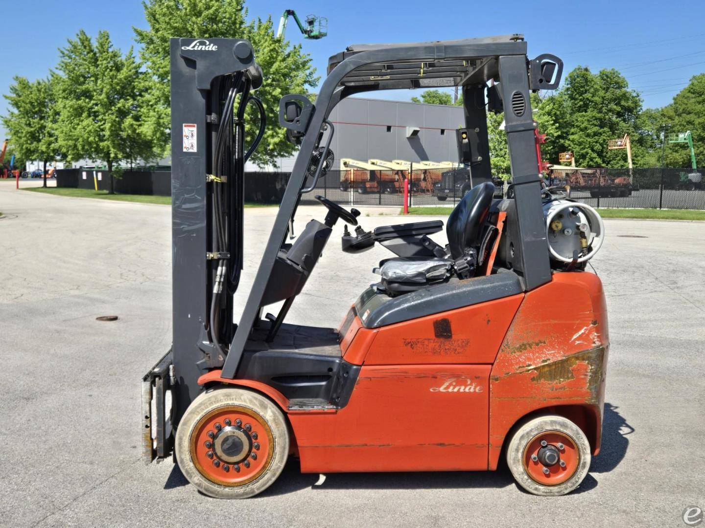 2018 Linde H25CT LP Gas Forklift