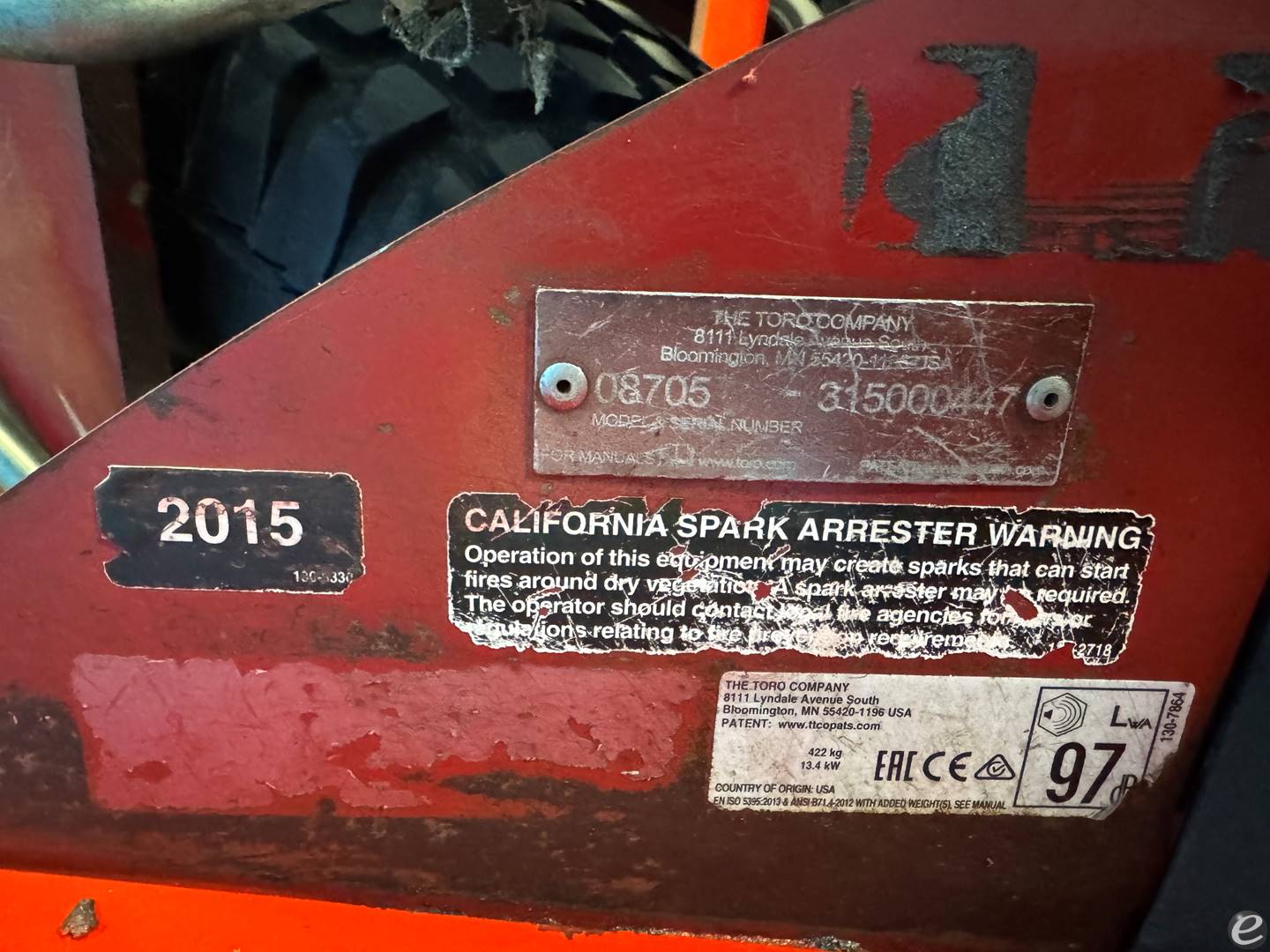 2015 Toro SAND PRO 5040