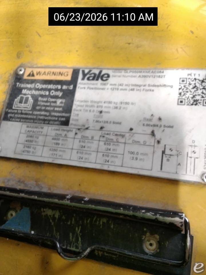 2019 Yale GP050MX