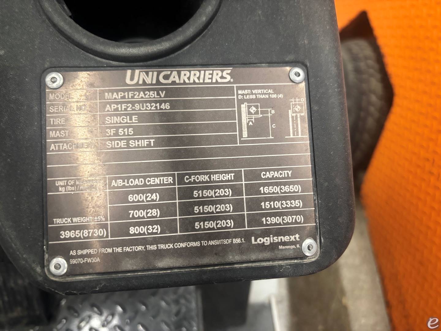 2024 Unicarriers AF50