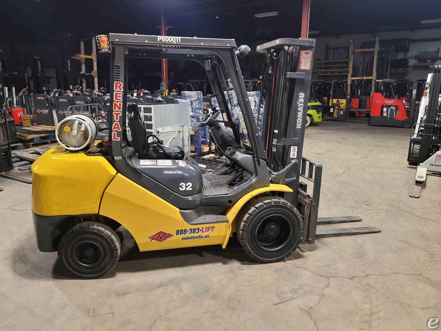 2015 Komatsu FG32SHT-16 LP Gas Forklift - 123Forklift