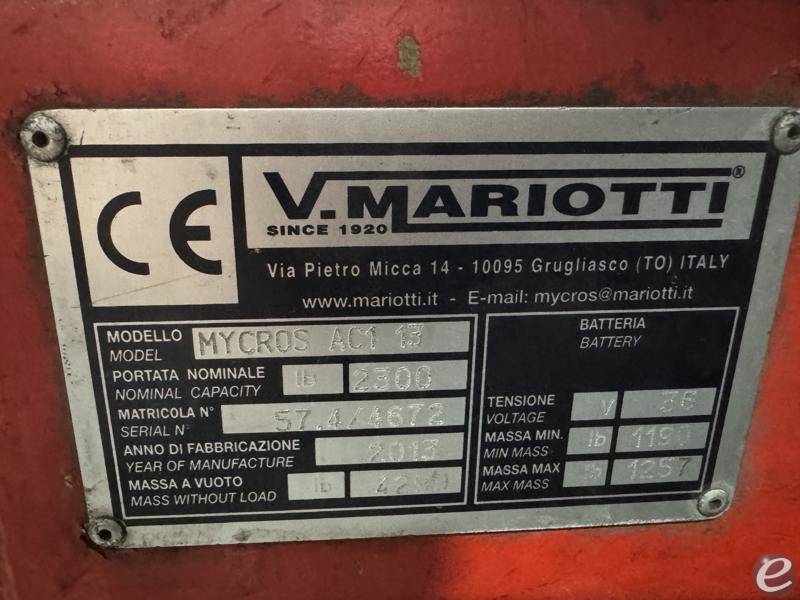 2013 Mariotti Mycros 13AC