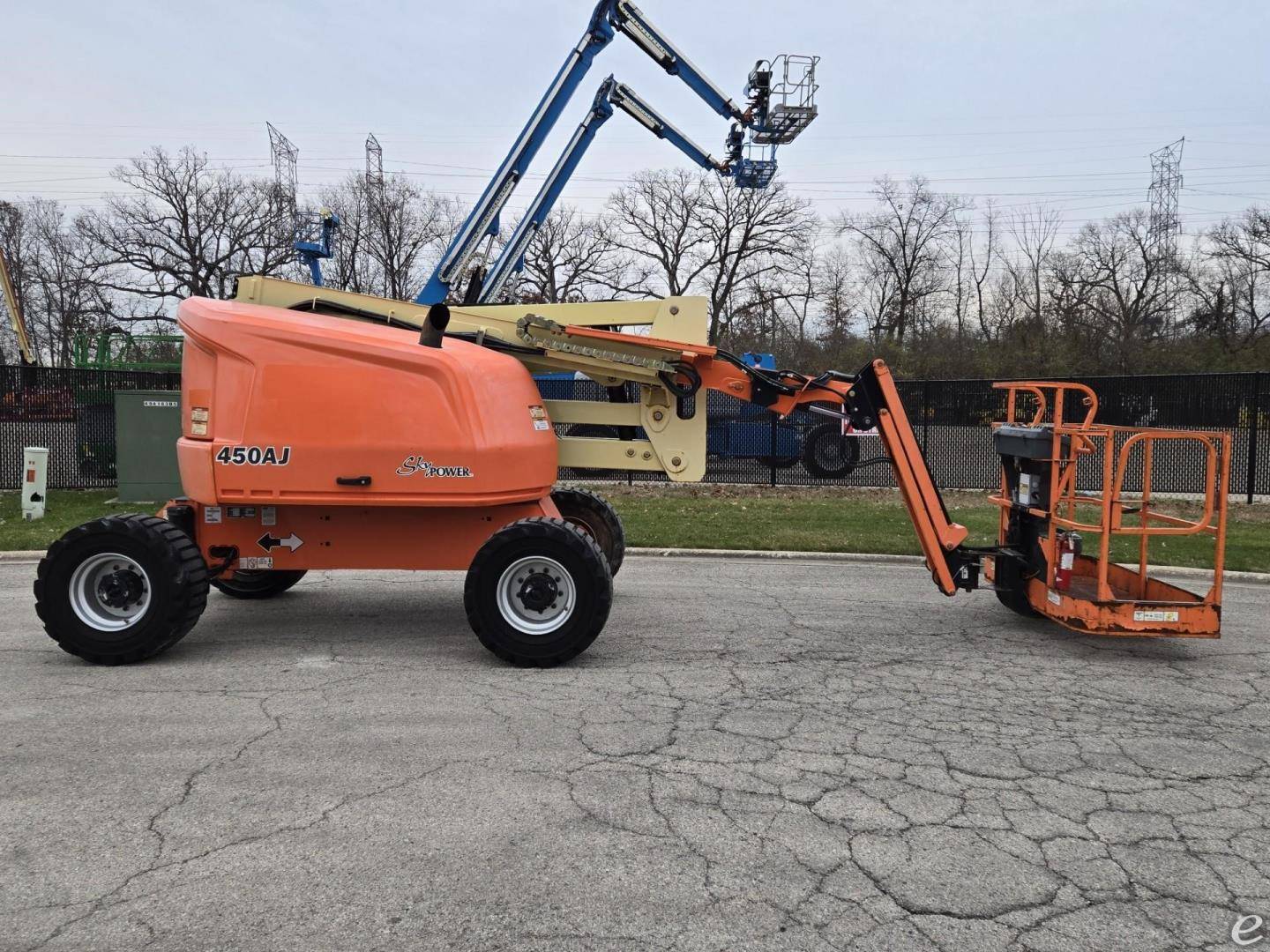 2015 JLG 450AJ Dual Fuel Boom Lift