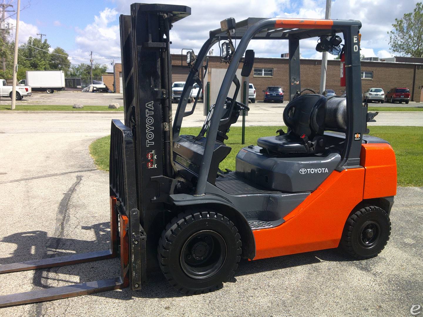 2016 Toyota 8FGU25 LP Gas Forklift