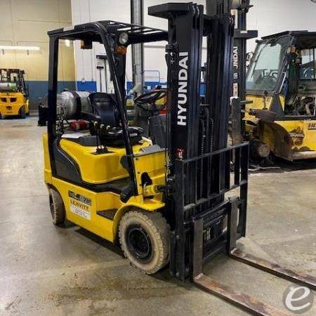 2018 Hyundai 18L-7M LP Gas Forklift...