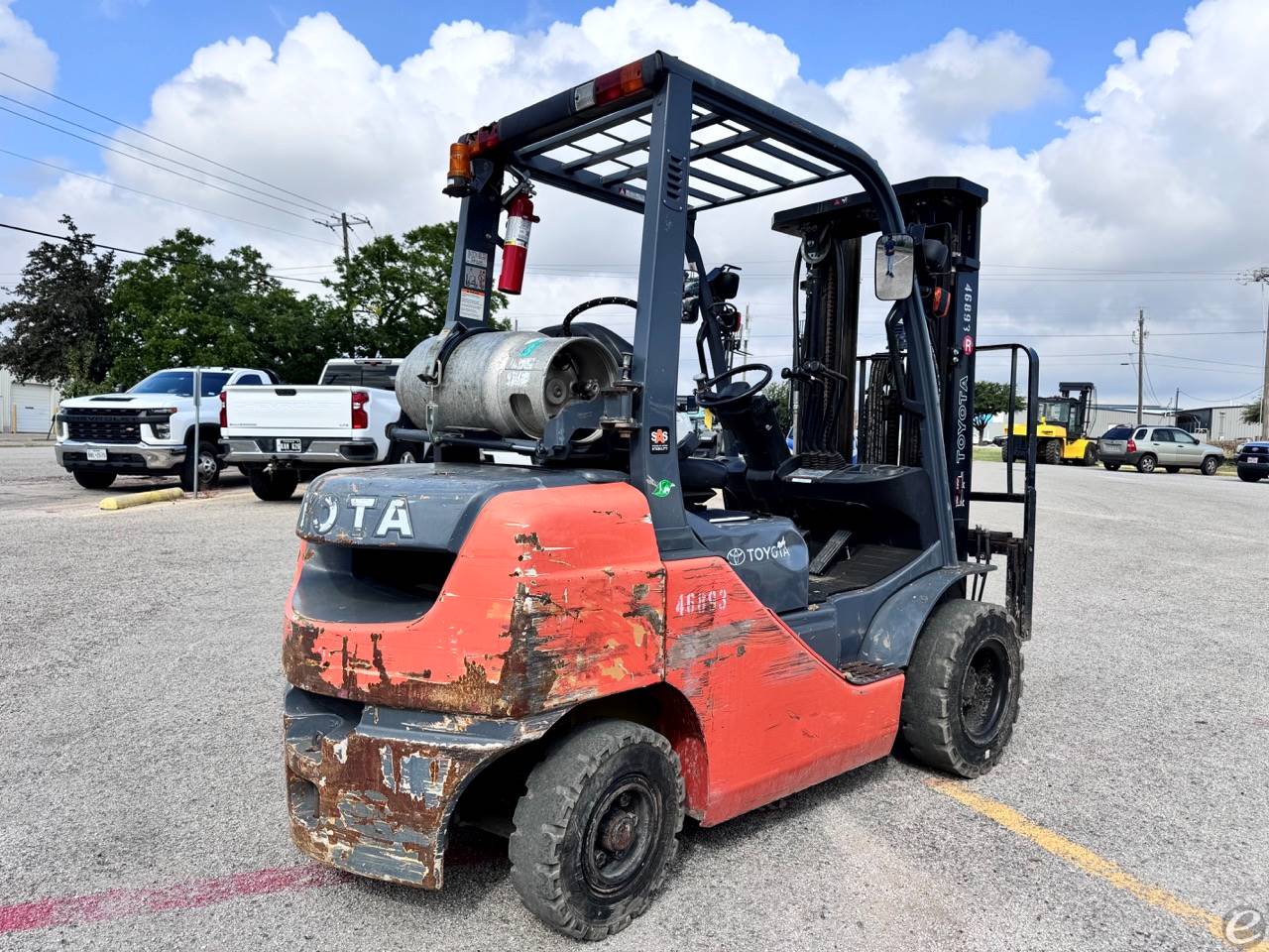2016 Toyota 8FGU25 LP Gas Forklift - 123Forklift