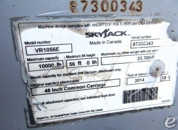 2015 Skyjack VR1056D