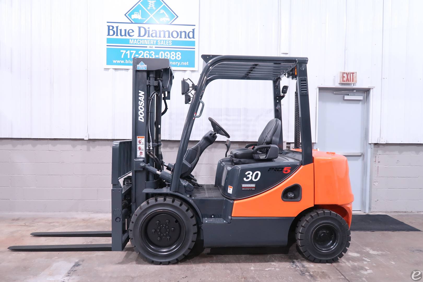 2013 Doosan D30S-5 Diesel Forklift - 123Forklift