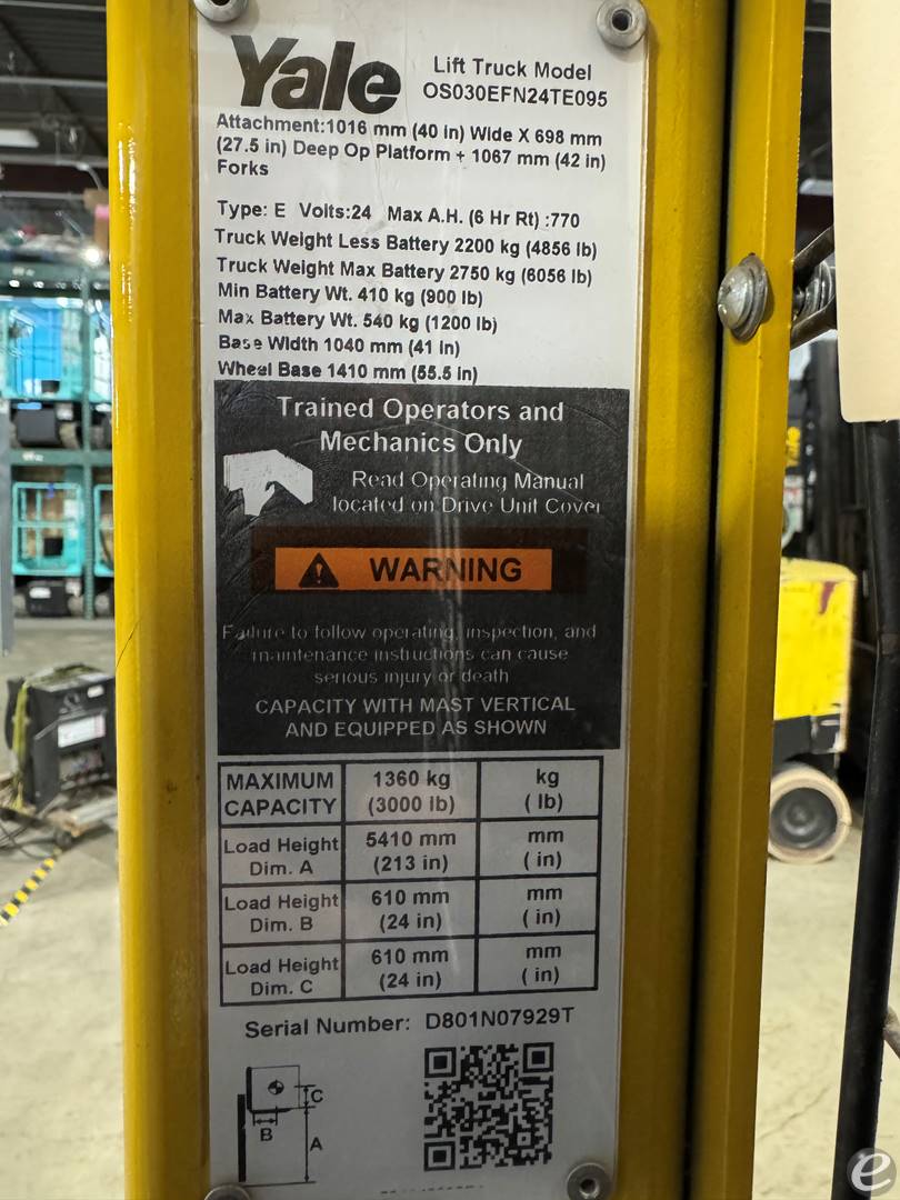 2019 Yale OS030