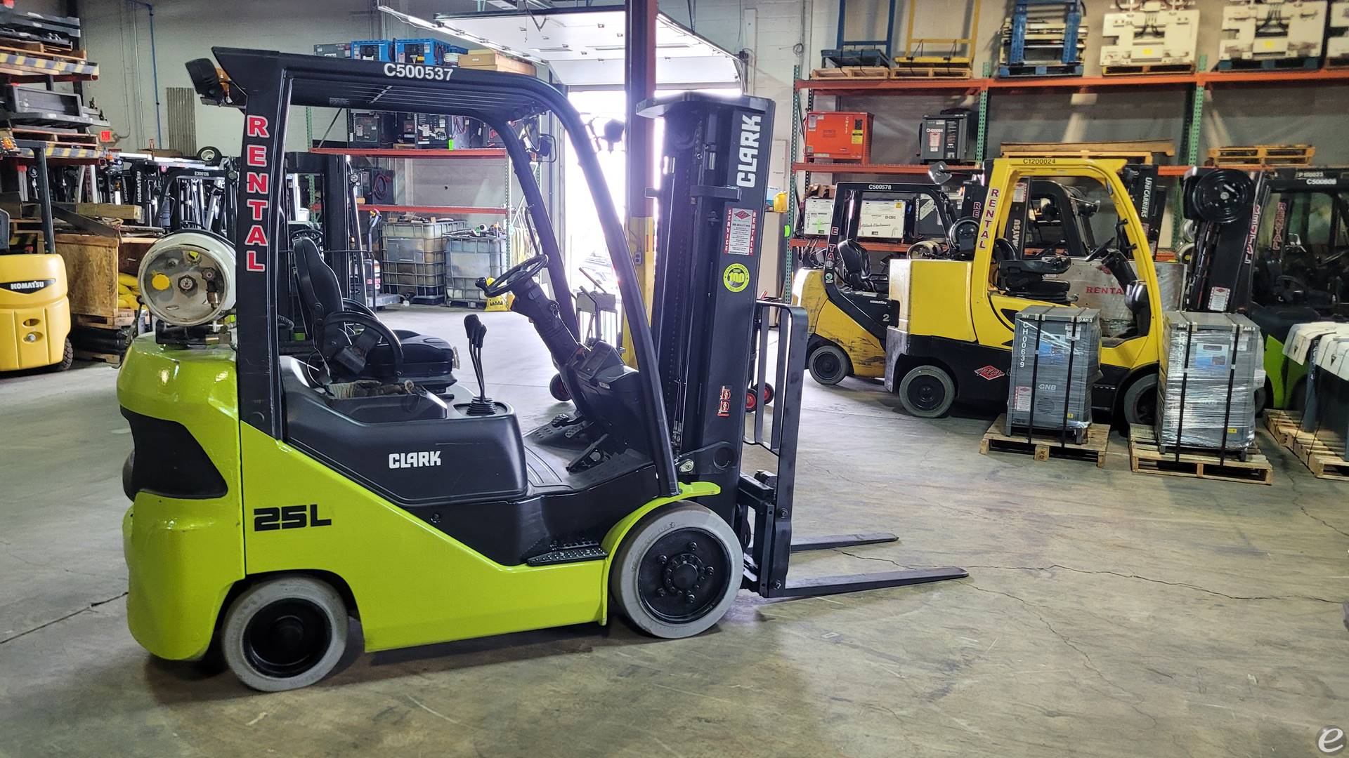 2019 Clark S25C LP Gas Forklift - 123Forklift
