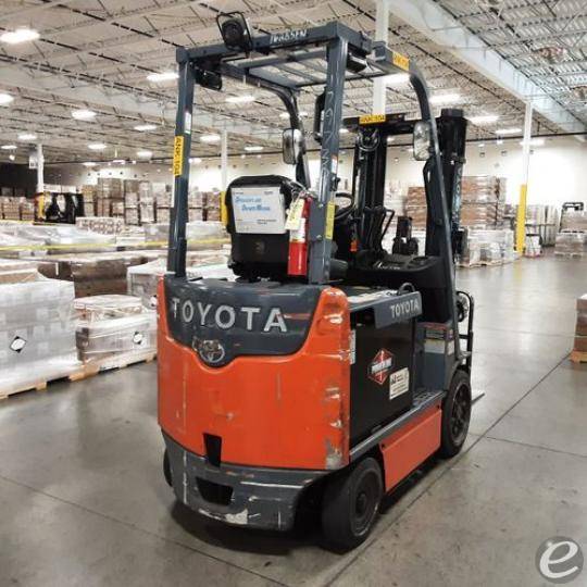 2020 Toyota 8FBCU25 Electric Forklift - 123Forklift