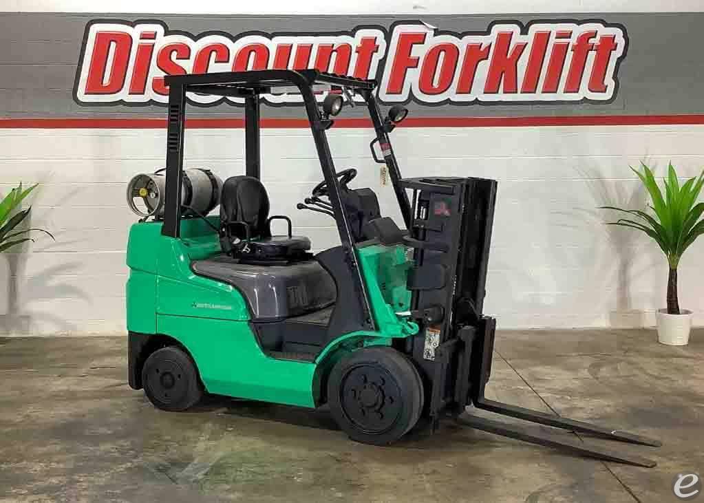 2007 Mitsubishi FGC25N LP Gas Forklift - 123Forklift