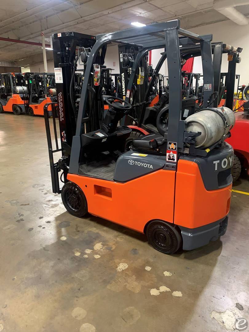 2016 Toyota 8FGCU15 LP Gas Forklift...
