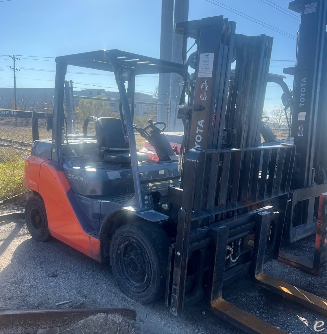2018 Toyota 8FG40U LP Gas Forklift