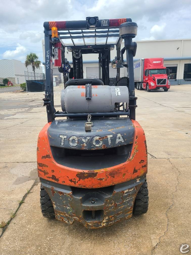 2018 Toyota 8FGU25 LP Gas Forklift - 123Forklift