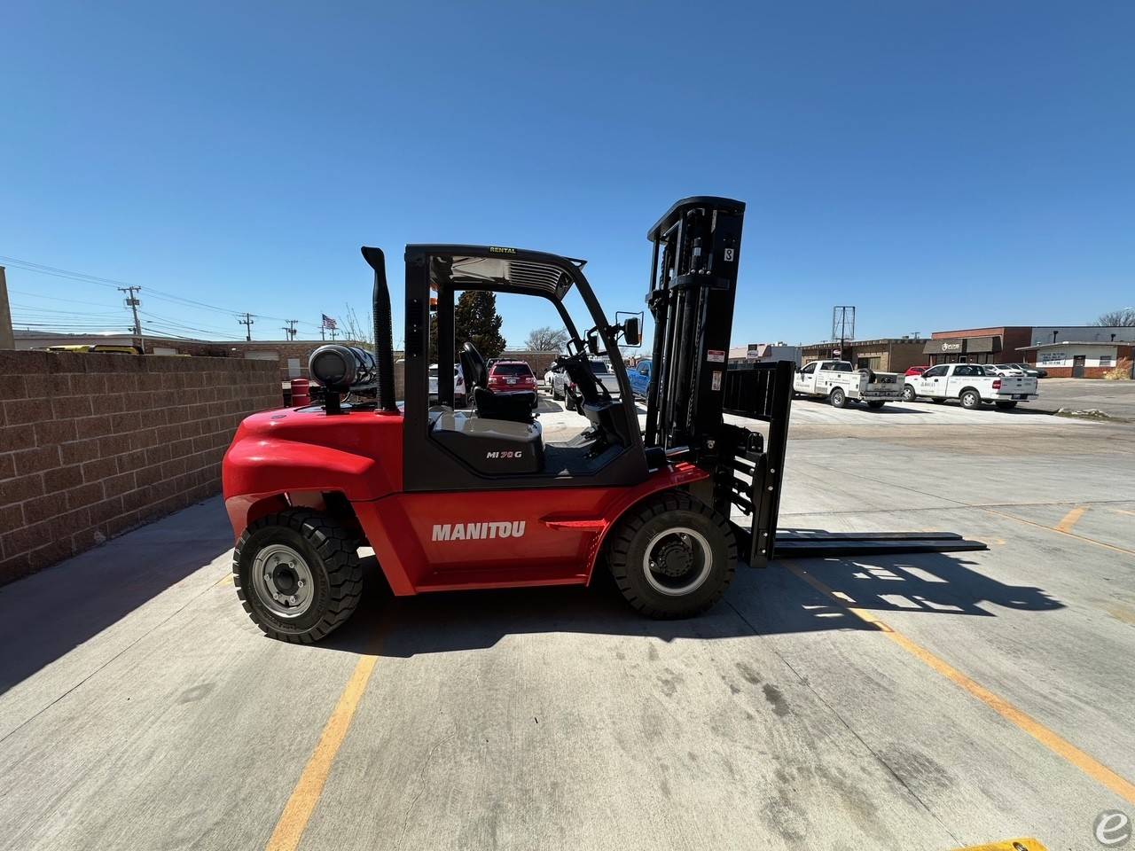 2024 Komatsu MI70G LP Gas Forklift - 123Forklift
