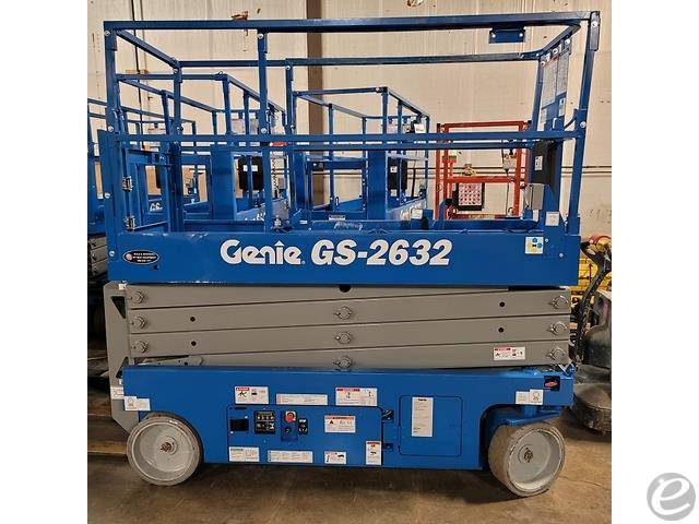 2015 Genie GS-2632 Electric Scissor Lift - 123Forklift