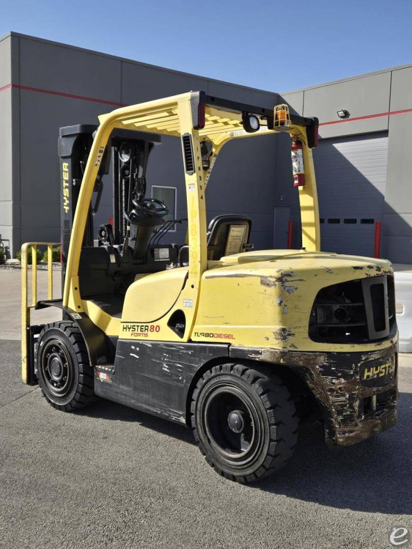 2016 Hyster H80FT Diesel Forklift - 123Forklift